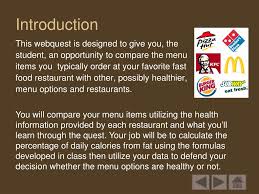 ppt fast food junkies powerpoint