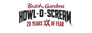howl o scream 2019 at busch gardens