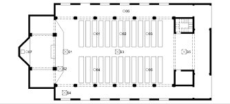 floor plan of santa isabel church with