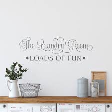 Laundry Room Decor Diy Wall Decals