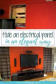 How To Hide An Electrical Panel In An