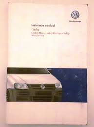 INSTRUKCJA OBSŁUGI PL VW CADDY MAXI ECO > 2010r - 7039826388 - oficjalne  archiwum Allegro