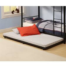 twin roll out trundle bed frame in