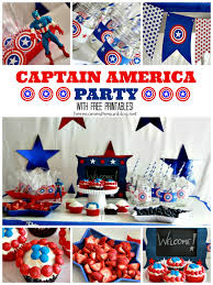 Captain America Party Here Comes The Sun