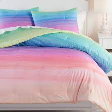 Watercolor Rainbow Ombre Organic