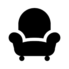 Chair Furniture Sofa Living Icon