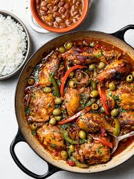 dominican pollo guisado braised