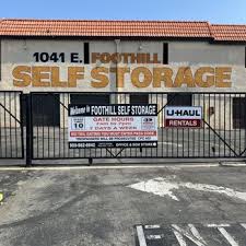 foothill self storage 1041 e foothill