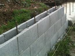 Concrete Footing For Retaining Wall