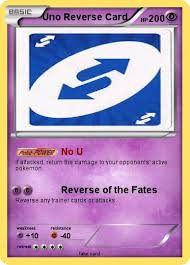 Picture of uno reverse card. Pokemon Uno Reverse Card 27