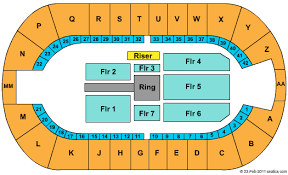 Tingley Coliseum Seating Chart