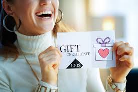 gift certificates in your shift4