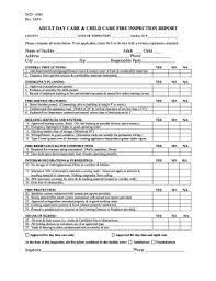 fire inspection report exle fill