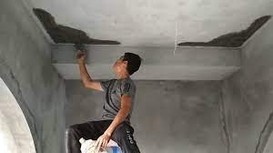 decorative skills of concrete ceilings
