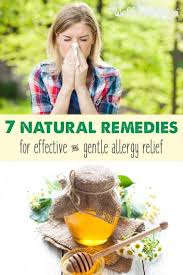 9 natural remes for allergy relief