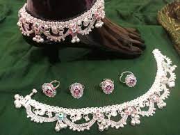 Siya Creation Bridal jhalar payal toering combo set A Alloy Toe Anklet  Price in India - Buy Siya Creation Bridal jhalar payal toering combo set A  Alloy Toe Anklet Online at Best