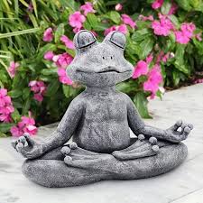 Frog Garden Statue Temu