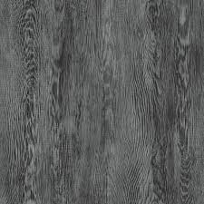 Tinted wood is a faux finish horizontal wood plank textured wallpaper with a washed painted look. Fh4055 Black Quarter Sawn Faux Wood Wallpaper