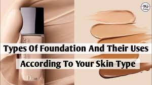 types of makeup foundation and their