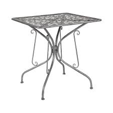 Indoor Outdoor Steel Patio Table Seiko