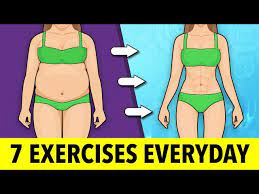 7 exercises everyday to lose weight