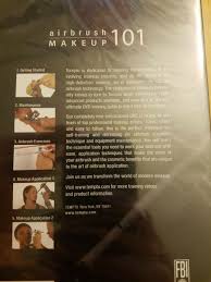 temptu pro airbrush makeup 101 dvd