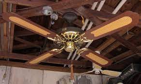 s m c ornate ceiling fans model a52