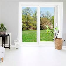 Dusco Doors Tempered Clear Glass White