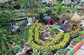 Flower Garden Display Lancaster County