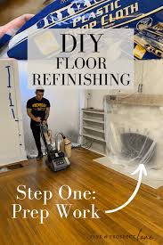 floor refinishing prep work part 1