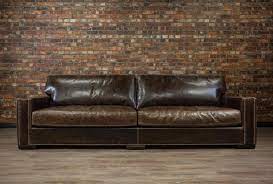 deep seat chart well leather sofa