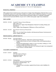 Maybe you would like to learn more about one of these? Academic Curriculum Vitae Cv Template Writing Guide