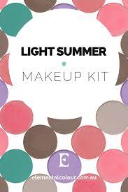 light summer makeup kit elementalcolour