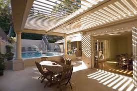Louvred Pergola Roof With Automatic