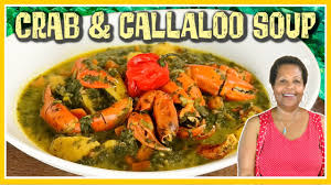 amazing crab and callaloo soup you