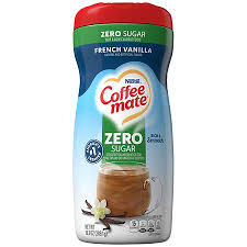 coffee mate coffee creamer sugar free french vanilla 10 2 oz