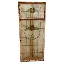 Antique Arts And Crafts Stained Glass