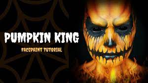 pumpkin king halloween makeup tutorial