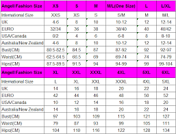 Clothing Size Conversion Chart Us To China Best Picture Of