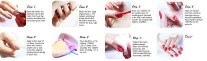 how to apply gel nails tac