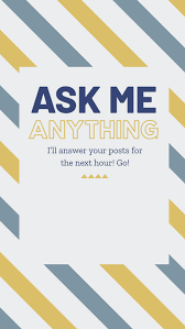 It should be may i ask you a question? because you are asking permission to do so. Ask Me Anything Question Template Easil