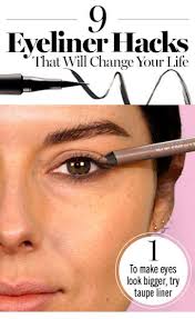 Apply eyeshadow above the crease. 9 Eyeliner Tricks That Will Change Your Life Or At Least Save You Time Glamour