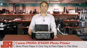 If driver is missing canon pixma ip4600 can not work. Canon Pixma Ip4600 Photo Printer Jr Com Youtube