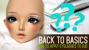 how to apply eyelashes back to basics