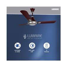 luminous lumaire 1200mm ceiling fan