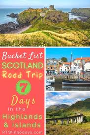 scotland road trip itinerary