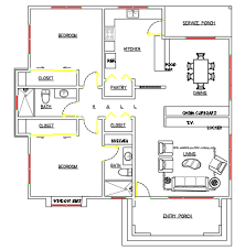 42 X45 2bhk Architecture House Plan