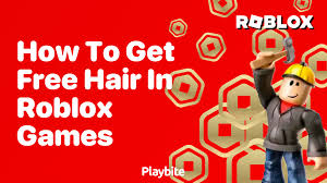 how to get free hair in roblox games