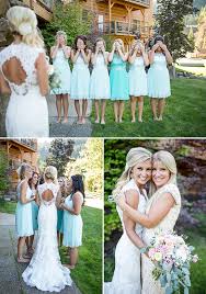 teal gray and pink wedding ideas