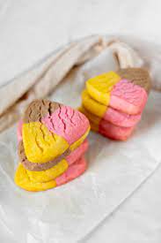 traditional colorful mexican cookies